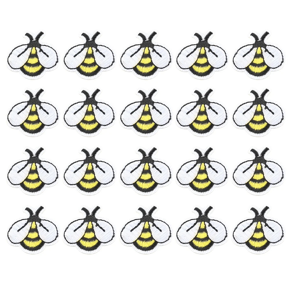 20 Pcs Bee Embroidered Cloth Patch Clothing Embellishments Applique Jeans Repair Patches Embroidery Stickers DIY Cartoon
20 Pcs Bee Embroidered Cloth Patch Clothing Embellishments Applique Jeans Repair Patches Embroidery Stickers DIY Cartoon