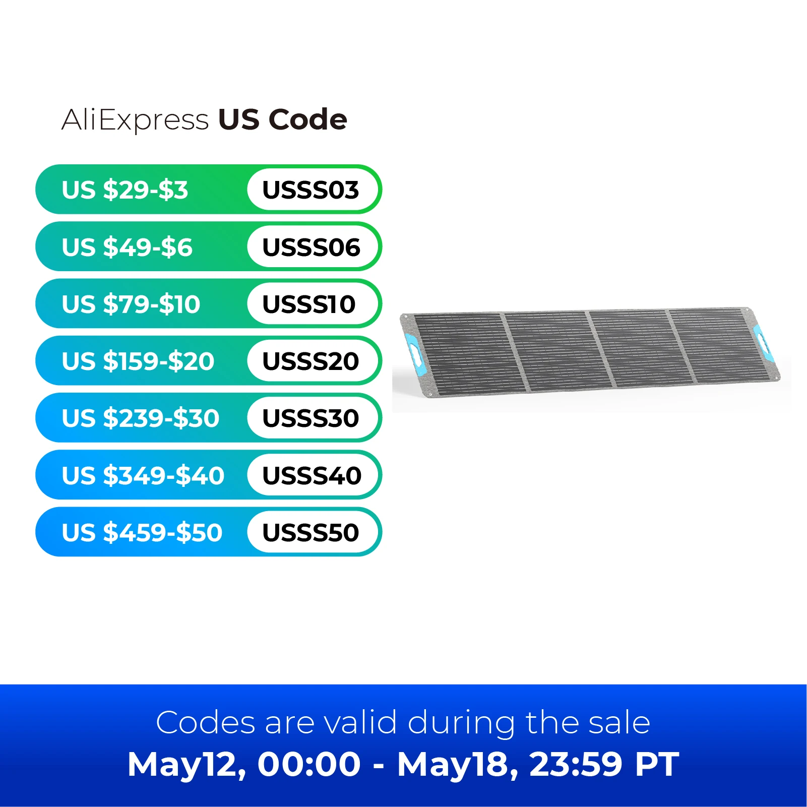 Renogy 200W Portable Solar Panel, IP65 Waterproof Foldable Solar Panel Power Backup, Solar Charger for Power Station RV Camping
Renogy 200W Portable Solar Panel, IP65 Waterproof Foldable Solar Panel Power Backup, Solar Charger for Power Station RV Camping