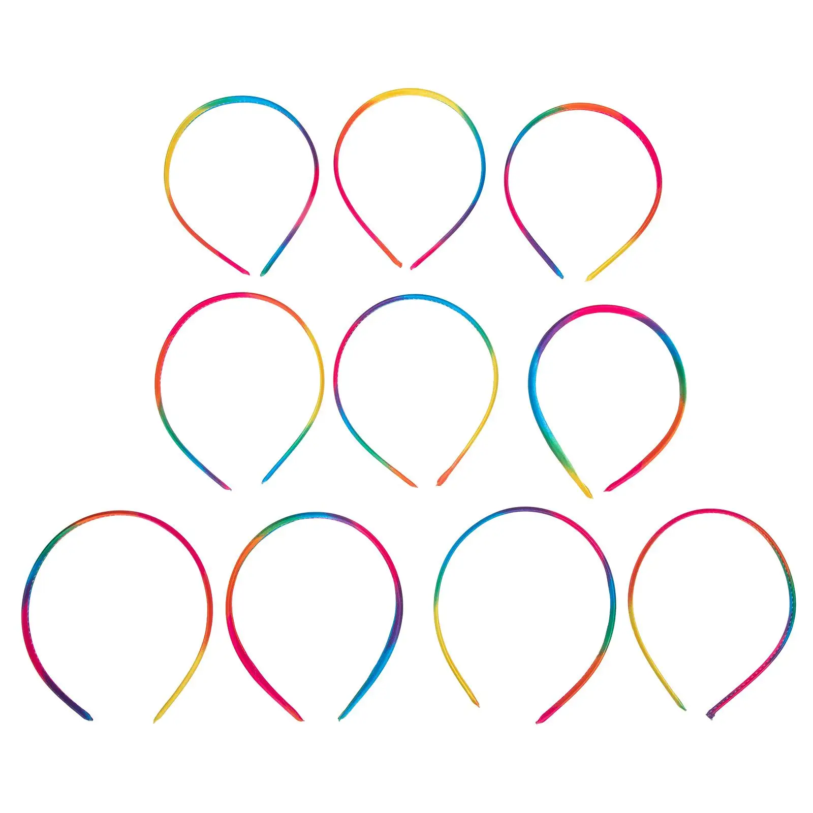 10 Pcs Rainbow Hairpin Headbands Fabric Lightweight Girls Kids Premium Material Hair Accessories Thin Band Valentine Wedding
10 Pcs Rainbow Hairpin Headbands Fabric Lightweight Girls Kids Premium Material Hair Accessories Thin Band Valentine Wedding