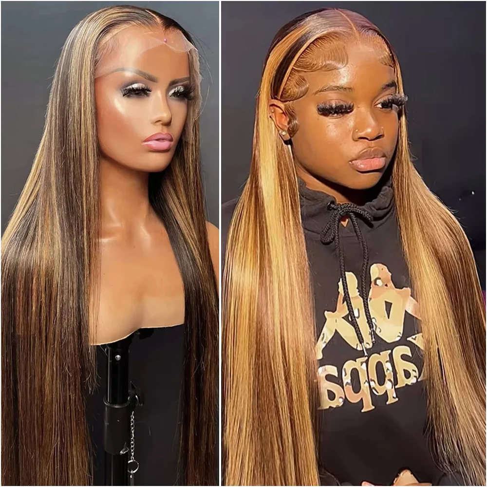 36 40 Inches 13x6 Hd Lace Frontal Human Hair Wigs 200% Density Bone Straight 427 Highlight Colored Full Lace Front Wig For Women
36 40 Inches 13x6 Hd Lace Frontal Human Hair Wigs 200% Density Bone Straight 427 Highlight Colored Full Lace Front Wig For Women