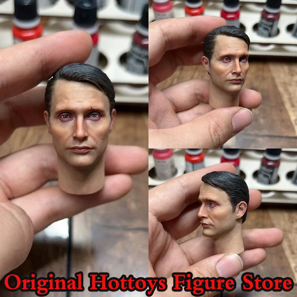 1/6 Scale Male Soldier Head Sculpture Mads Mikkelsen Mini Painting Head Carving For 12-inches Action Figure Model Doll Toys
1/6 Scale Male Soldier Head Sculpture Mads Mikkelsen Mini Painting Head Carving For 12-inches Action Figure Model Doll Toys