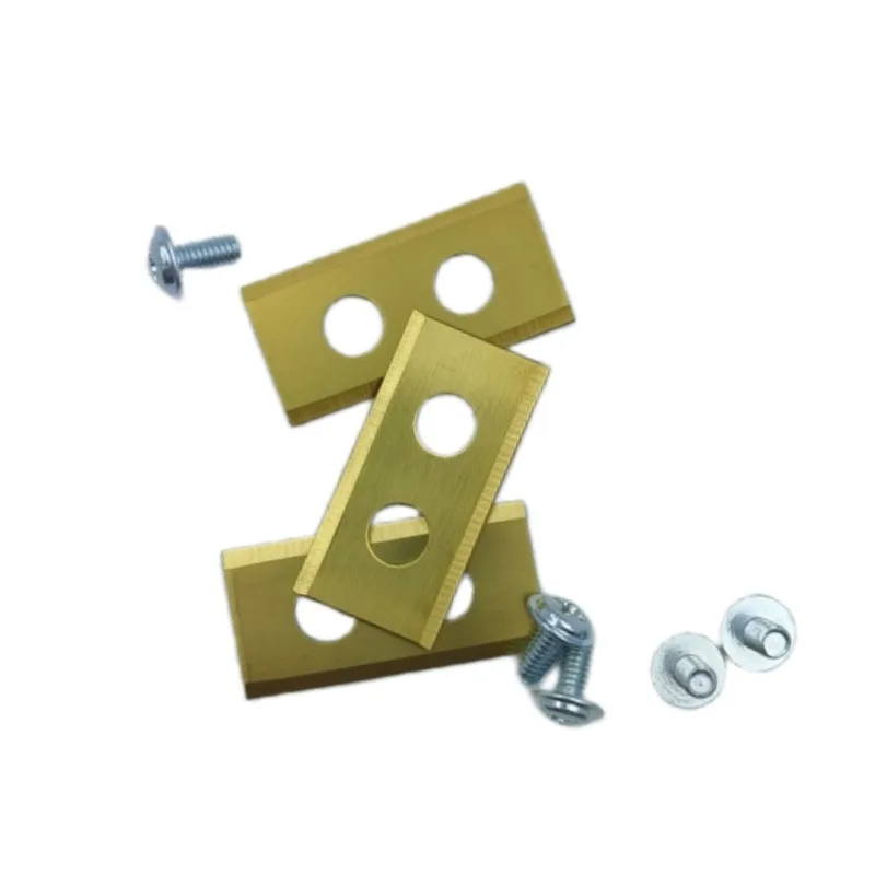 12/18PC Square Stainless Steel Gold Double-hole Lawn Mower Blade Is Suitable for WORX Lawn Mowers for Mowing Courtyard Lawns
12/18PC Square Stainless Steel Gold Double-hole Lawn Mower Blade Is Suitable for WORX Lawn Mowers for Mowing Courtyard Lawns