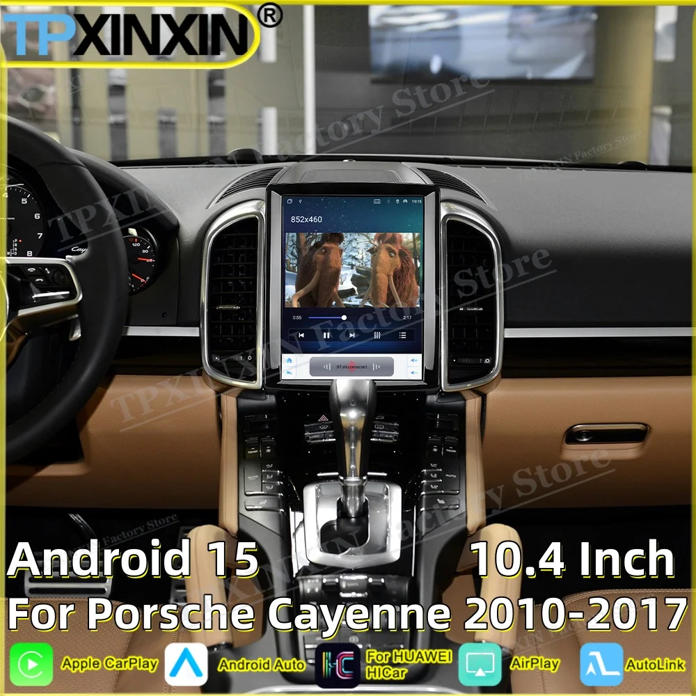 Radio Car Stereo Receiver For Porsche Cayenne 2010~2017 Android 15 Auto With Carplay Multimedia Screen GPS Navigation Head Unit
Radio Car Stereo Receiver For Porsche Cayenne 2010~2017 Android 15 Auto With Carplay Multimedia Screen GPS Navigation Head Unit