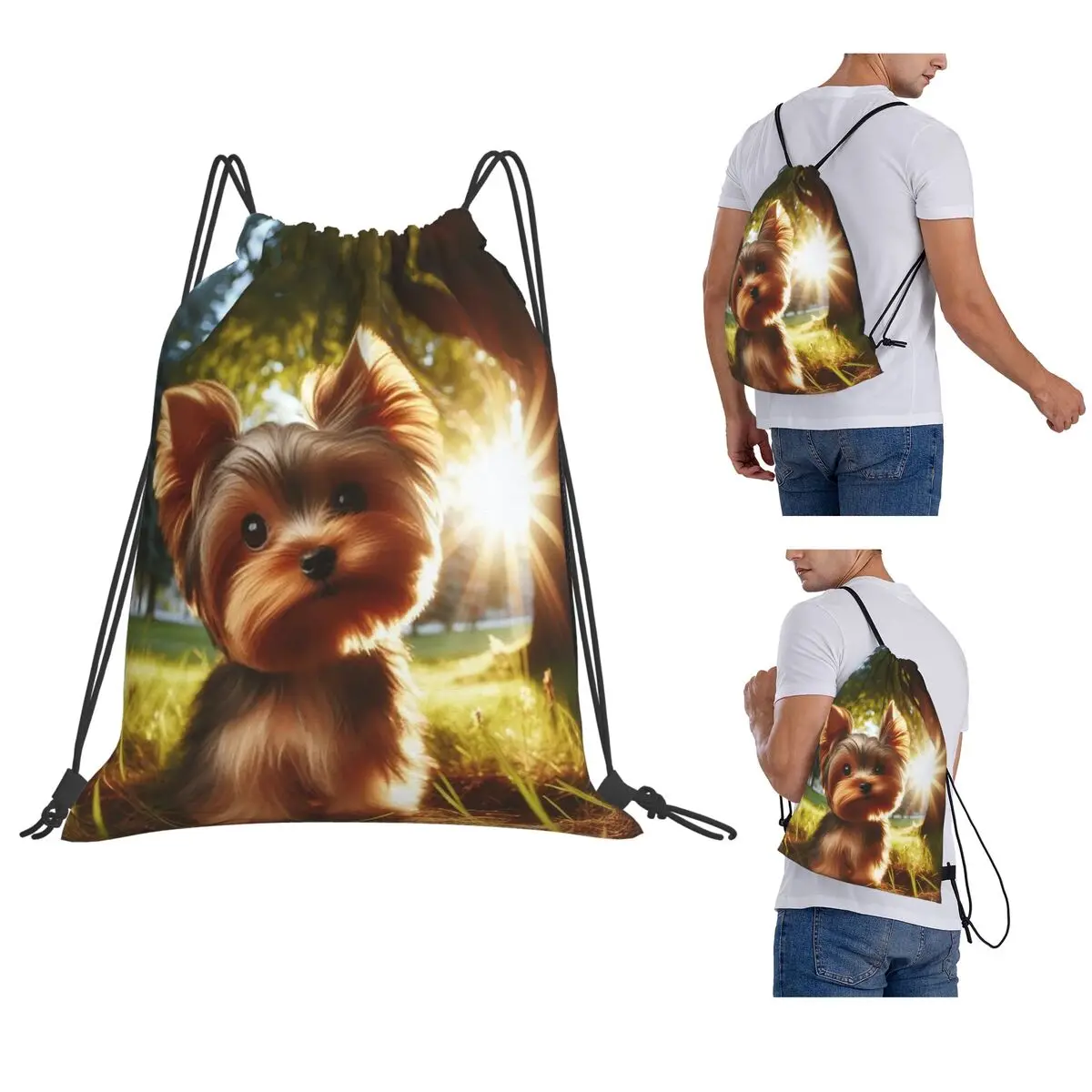 Yorkshire Terrier Dog Yorkie Lover Backpacks Fashion Drawstring Bags Shoes Bag Book Bags for Man Woman Students
Yorkshire Terrier Dog Yorkie Lover Backpacks Fashion Drawstring Bags Shoes Bag Book Bags for Man Woman Students