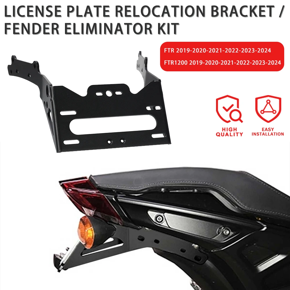 Fit For Indian FTR 1200 FTR1200 Motorcycle License Plate Holder Bracket Rear Tail Tidy Fender Eliminator Kit 2019-2022 2023 2024
Fit For Indian FTR 1200 FTR1200 Motorcycle License Plate Holder Bracket Rear Tail Tidy Fender Eliminator Kit 2019-2022 2023 2024
