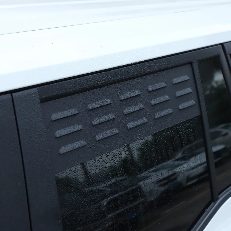 Aluminum Alloy Car Rear Side Window Ventilation Panel Decoration Accessories For Toyota Land Cruiser Prado 250 LC250 2024 2025
Aluminum Alloy Car Rear Side Window Ventilation Panel Decoration Accessories For Toyota Land Cruiser Prado 250 LC250 2024 2025