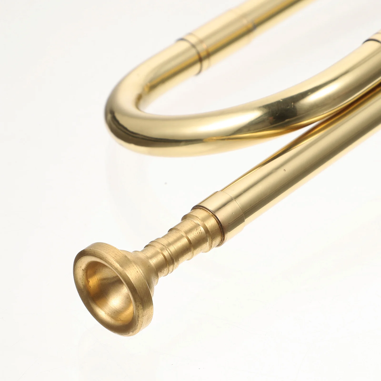B Flat Trumpet Brass Instrument for Kids Beginner Student Durable Quality Learning Stage Useful Musical Mini Horn
B Flat Trumpet Brass Instrument for Kids Beginner Student Durable Quality Learning Stage Useful Musical Mini Horn