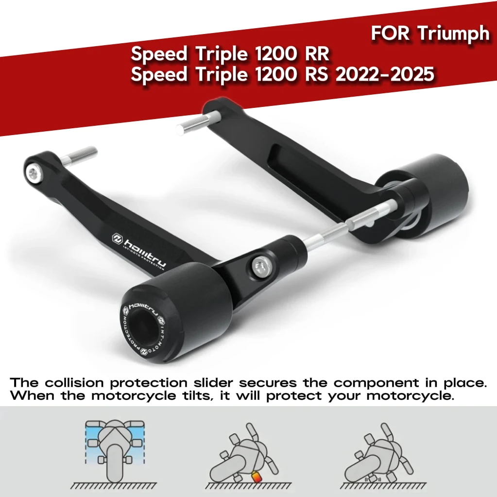 for Triumph Speed Triple 1200 RR RS 2022 2023 2024 2025 motorcycle anti fall frame slider collision protection
for Triumph Speed Triple 1200 RR RS 2022 2023 2024 2025 motorcycle anti fall frame slider collision protection