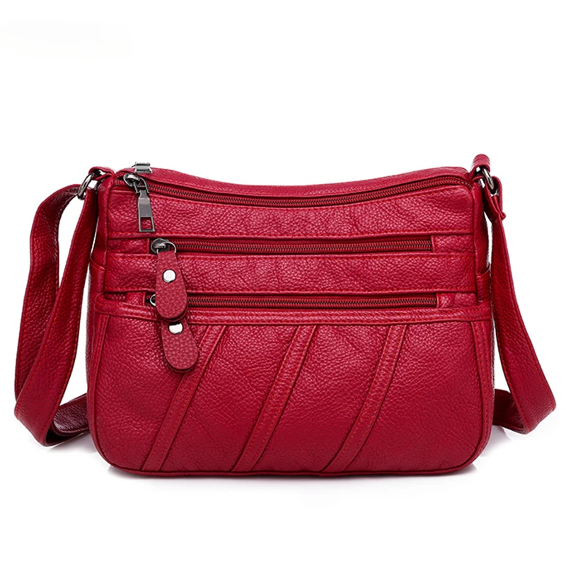 Women's Soft Leather Casual Shoulder Bags Multi-layer Crossbody High Quality Messenger Bags Handbag For Female
Women's Soft Leather Casual Shoulder Bags Multi-layer Crossbody High Quality Messenger Bags Handbag For Female
