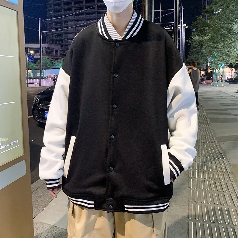 American Sle Heavyweight Baseball Jaet Long Sve Casual Youth Menswear Spring 2026 Color Blo Leisure Baseball Coat
American Sle Heavyweight Baseball Jaet Long Sve Casual Youth Menswear Spring 2026 Color Blo Leisure Baseball Coat