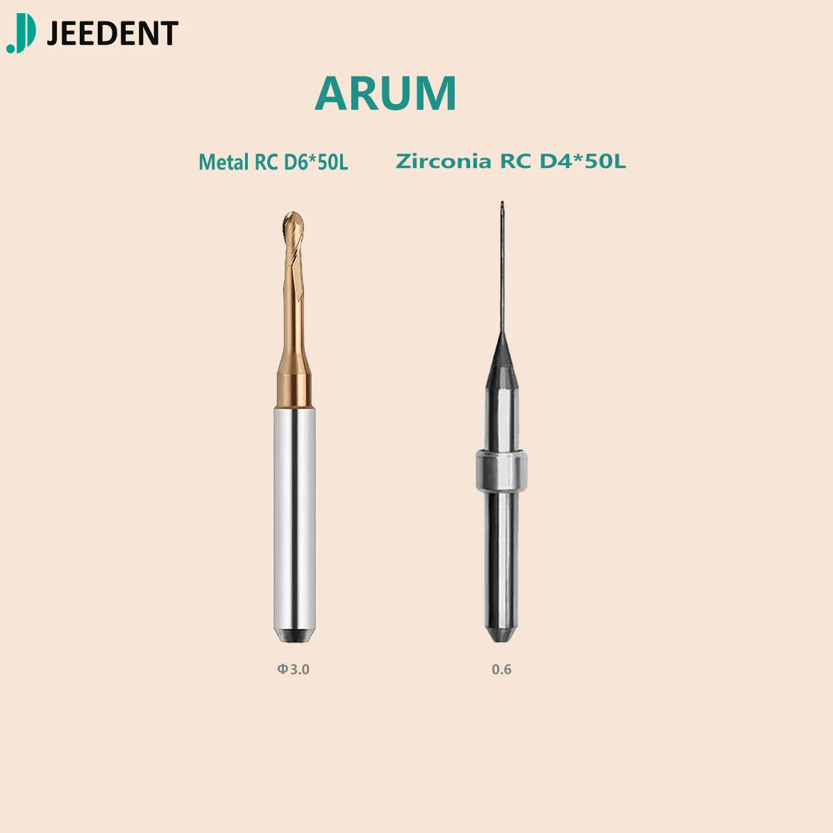 ARUM Lithium Disilicate Milling Bur Milling For CAD/CAM Dental Lab Material Grinding Coating Milling Cutting Drills
ARUM Lithium Disilicate Milling Bur Milling For CAD/CAM Dental Lab Material Grinding Coating Milling Cutting Drills