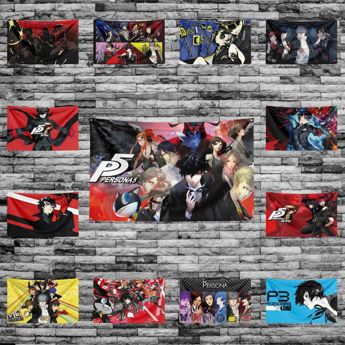 90X150CM P-PersonaS Flag Polyester Digital Printed Game Tapestry Curtain For Decor-P5R P5 P3 P4 P5X
90X150CM P-PersonaS Flag Polyester Digital Printed Game Tapestry Curtain For Decor-P5R P5 P3 P4 P5X