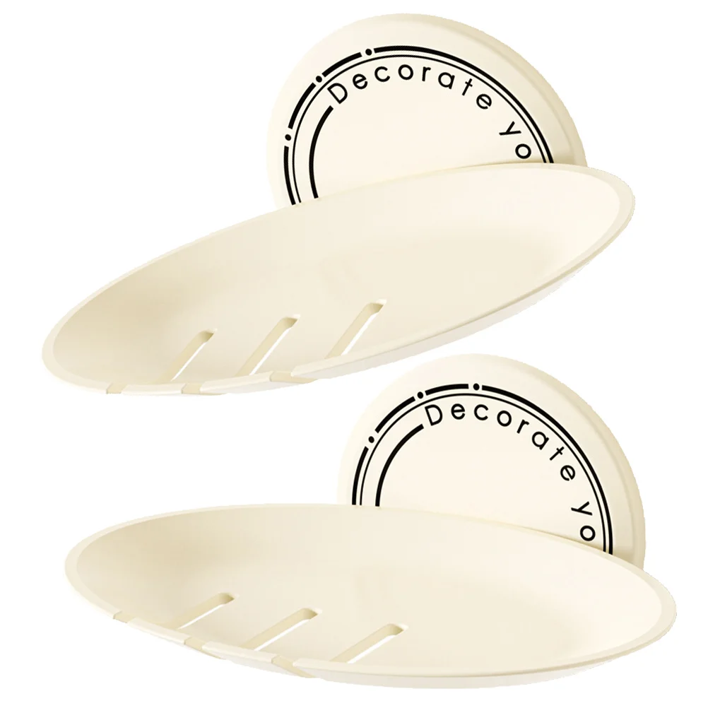 2 Pcs Wall Nail free Adhesive Soap Holder Cream Color Easy Install No Damage Smooth Edges Bathroom Kitchen Multi functional
2 Pcs Wall Nail free Adhesive Soap Holder Cream Color Easy Install No Damage Smooth Edges Bathroom Kitchen Multi functional