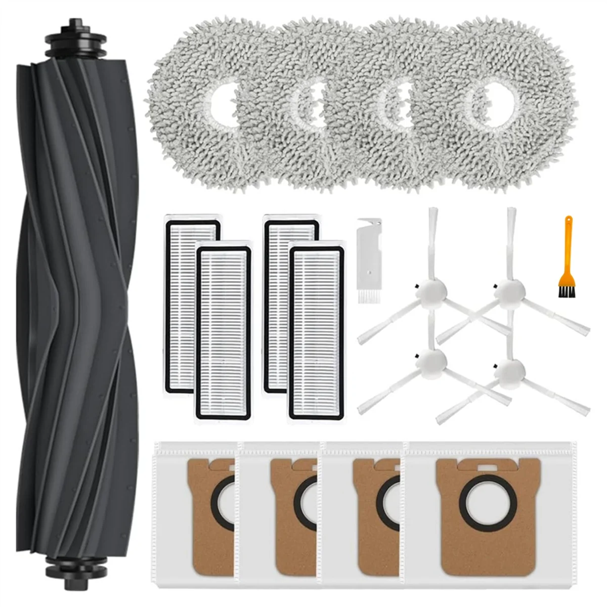A31F Hot For L10S Ultra/ L10 Ultra/ L10S Pro for X10 Plus Main Side Brush Hepa Filters Mop Cloth Dust Bags Parts
A31F Hot For L10S Ultra/ L10 Ultra/ L10S Pro for X10 Plus Main Side Brush Hepa Filters Mop Cloth Dust Bags Parts