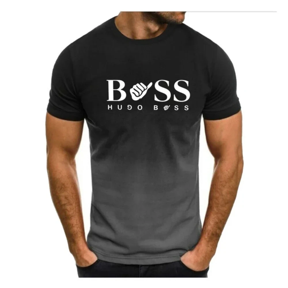 European And American Summer Men's Retro Casual Sports T-Shirt, Fashionable Gradient Round Neck Short Sleeved Men's Sports Shirt
European And American Summer Men's Retro Casual Sports T-Shirt, Fashionable Gradient Round Neck Short Sleeved Men's Sports Shirt