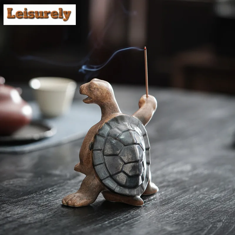 Ceramic Turtle Immortal Incense Holder Incense Smoke Waterfall Incense Burners Aromatherapy Censer Home Supplies Craft Ornaments
Ceramic Turtle Immortal Incense Holder Incense Smoke Waterfall Incense Burners Aromatherapy Censer Home Supplies Craft Ornaments