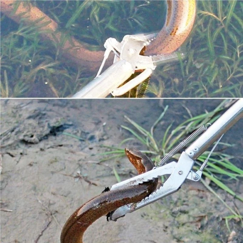 1.2M Snake Catcher for Outdoor Stainless Steel Foldable Snake Clamp for Reptiles Catching Efficient Beachcomb Clamp high quality
1.2M Snake Catcher for Outdoor Stainless Steel Foldable Snake Clamp for Reptiles Catching Efficient Beachcomb Clamp high quality