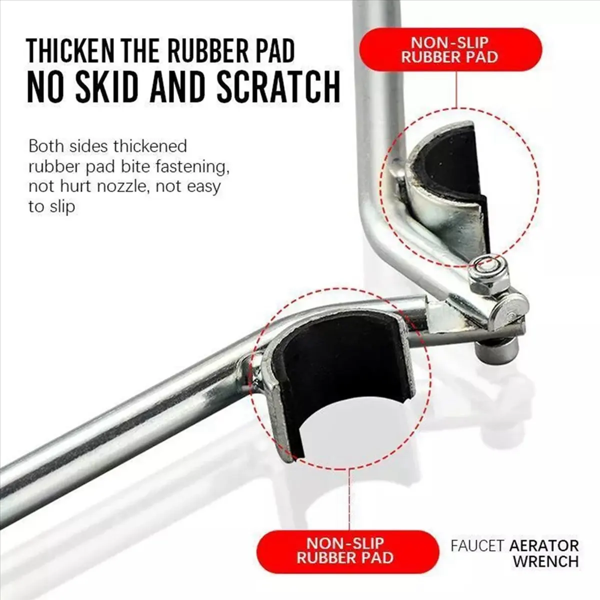 2X Faucet Aerator Wrench Multifunctional Water Pipe Wrench Basin Bottom Pliers Sleeve Bathroom Fauce
2X Faucet Aerator Wrench Multifunctional Water Pipe Wrench Basin Bottom Pliers Sleeve Bathroom Fauce