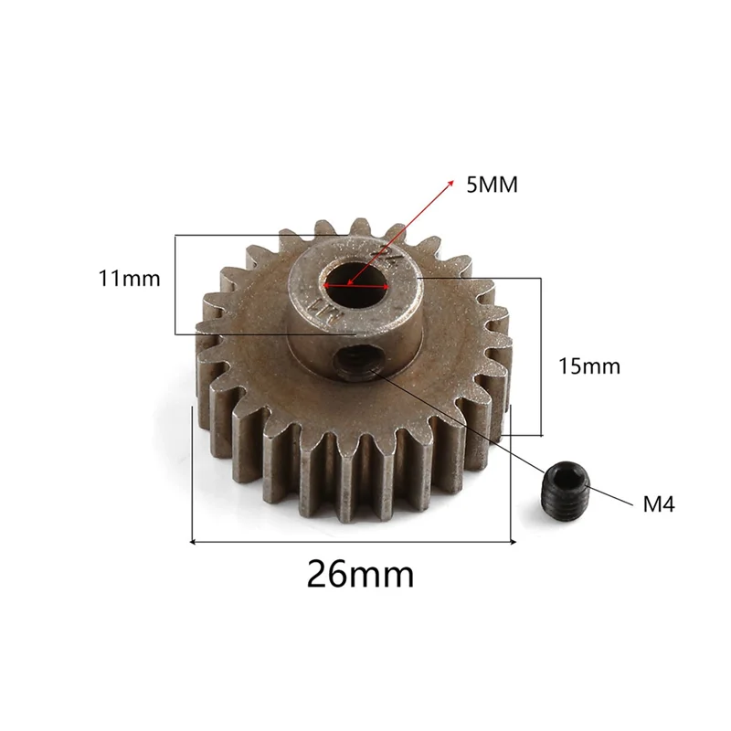 Stable-RC Car Upgrade M1 24T 5 мм Комплект шестерни двигателя # 6496X для обновления радиоуправляемого автомобиля TRAXXAS 1/10 MAXX
Stable-RC Car Upgrade M1 24T 5 мм Комплект шестерни двигателя # 6496X для обновления радиоуправляемого автомобиля TRAXXAS 1/10 MAXX