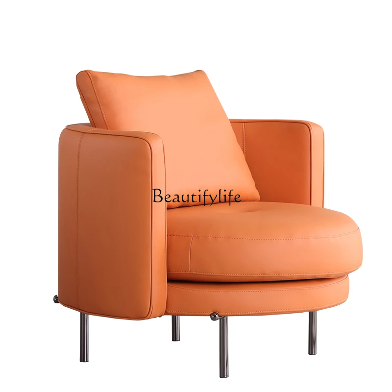 Nordic light luxury designer leisure chair meeting room reception negotiation living room balcony single sofa chair
Nordic light luxury designer leisure chair meeting room reception negotiation living room balcony single sofa chair