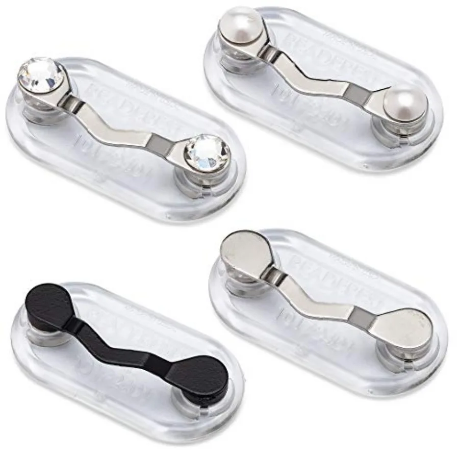 Magnetic Eyeglass Holder - ID Badge Holder, Stainless Steel, Classic Black, Stainless with Crystal, Stainless with Pearl
Magnetic Eyeglass Holder - ID Badge Holder, Stainless Steel, Classic Black, Stainless with Crystal, Stainless with Pearl