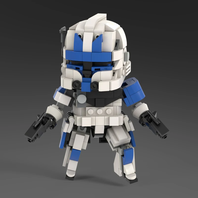 MOC Hot Movie Action Figure Building Block Kit Space War Series Captain Rex Robot Model DIY Kids Assembly Toys Boy Birthday Gift
MOC Hot Movie Action Figure Building Block Kit Space War Series Captain Rex Robot Model DIY Kids Assembly Toys Boy Birthday Gift