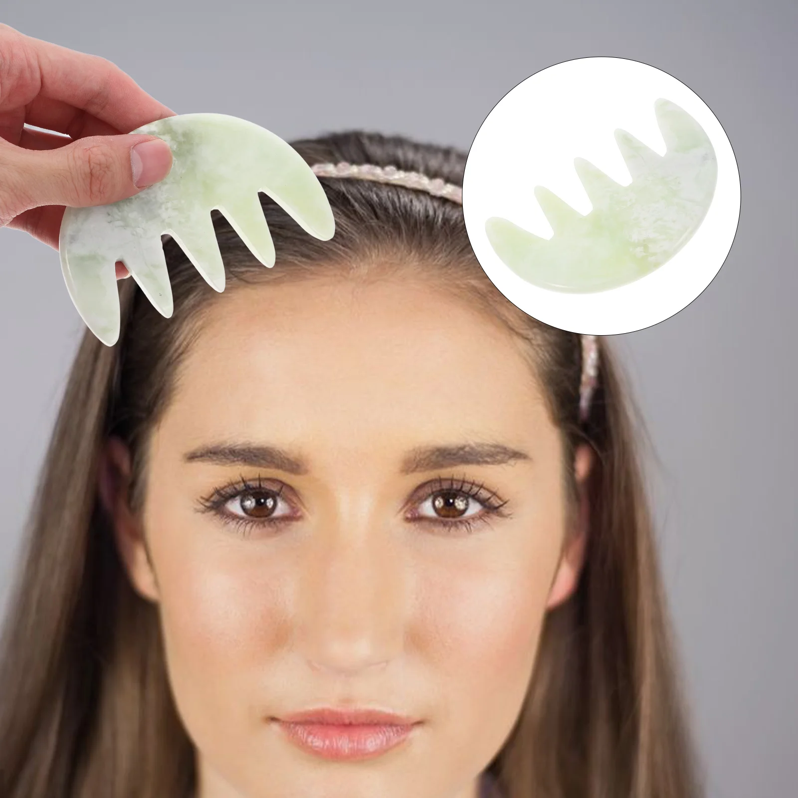 Jade Massage Comb Natural Jade Stone Scalp Massage Comb Facial Gua Sha Tool Gua Sha Scraping Massage Tool For Face Neck Body Rel
Jade Massage Comb Natural Jade Stone Scalp Massage Comb Facial Gua Sha Tool Gua Sha Scraping Massage Tool For Face Neck Body Rel