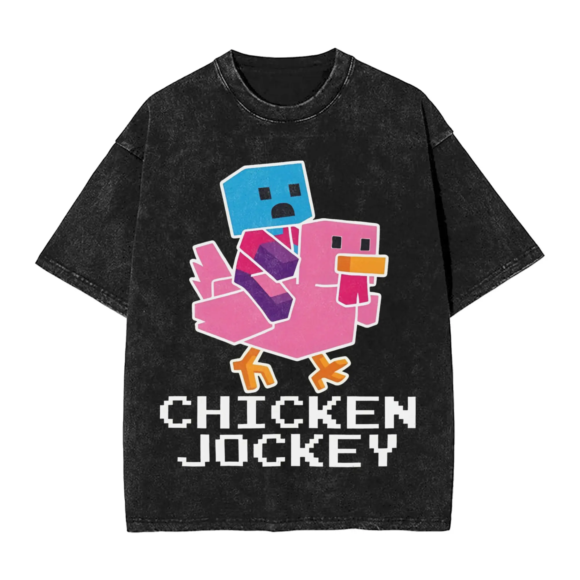 2025 Chicken Jockey Washed Shirt Accessories Harajuku T-Shirts Men Women Tee Shirt
2025 Chicken Jockey Washed Shirt Accessories Harajuku T-Shirts Men Women Tee Shirt