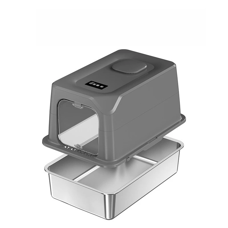 Трансграничный умывальник для кошачьего туалета из нержавеющей стали, дезодорирующий, полностью закрытый, негабаритный кошачий туалет, умывальник для кошачьего туалета, очень большой
Трансграничный умывальник для кошачьего туалета из нержавеющей стали, дезодорирующий, полностью закрытый, негабаритный кошачий туалет, умывальник для кошачьего туалета, очень большой