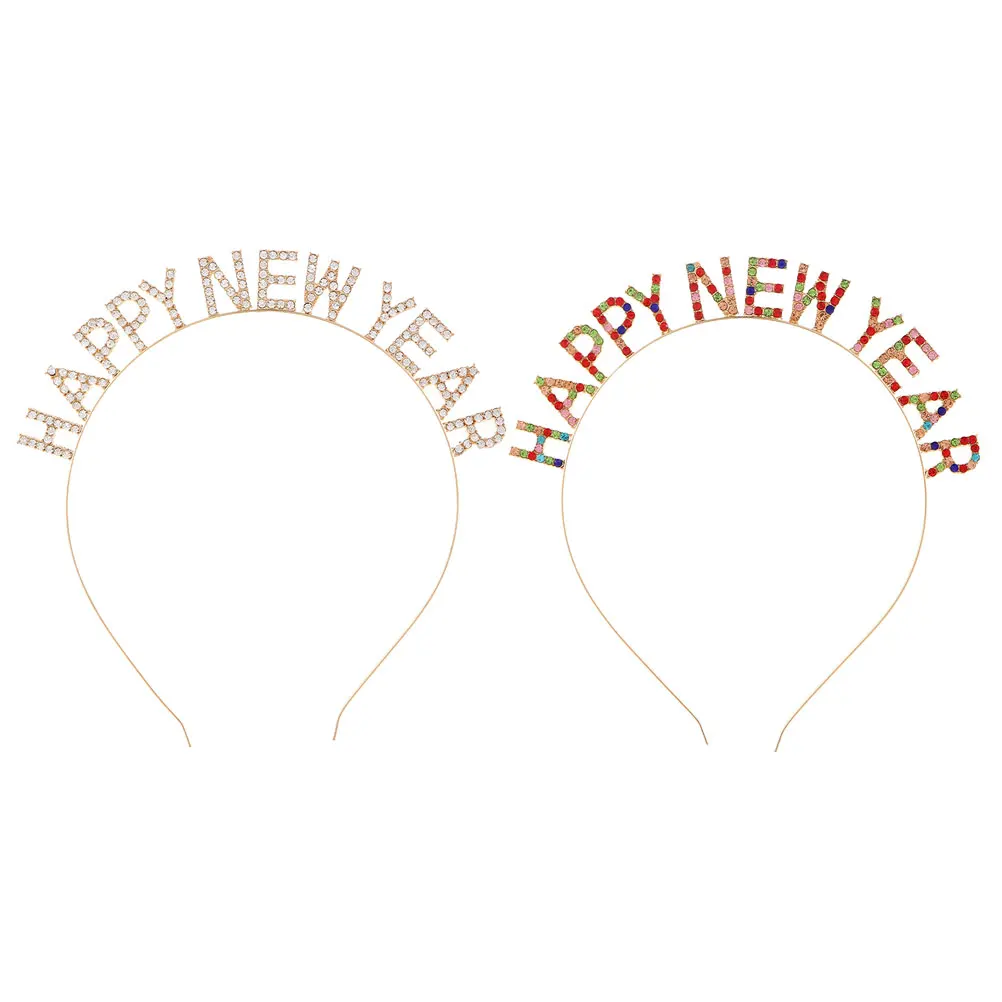2pcs Happy New Year Headb s Alloy Tiaras Long Time Use Party Supplies New Years Accessories Women Kids Hair Charm
2pcs Happy New Year Headb s Alloy Tiaras Long Time Use Party Supplies New Years Accessories Women Kids Hair Charm