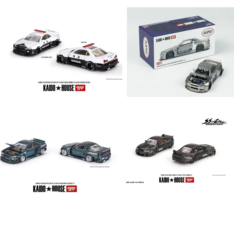 KAIDO MINIGT 1:64 Nissan Skyline GT-R R34 Corvette Silverdo Dually On Fire V1 Alloy Car Model Collection Decoration Item
KAIDO MINIGT 1:64 Nissan Skyline GT-R R34 Corvette Silverdo Dually On Fire V1 Alloy Car Model Collection Decoration Item