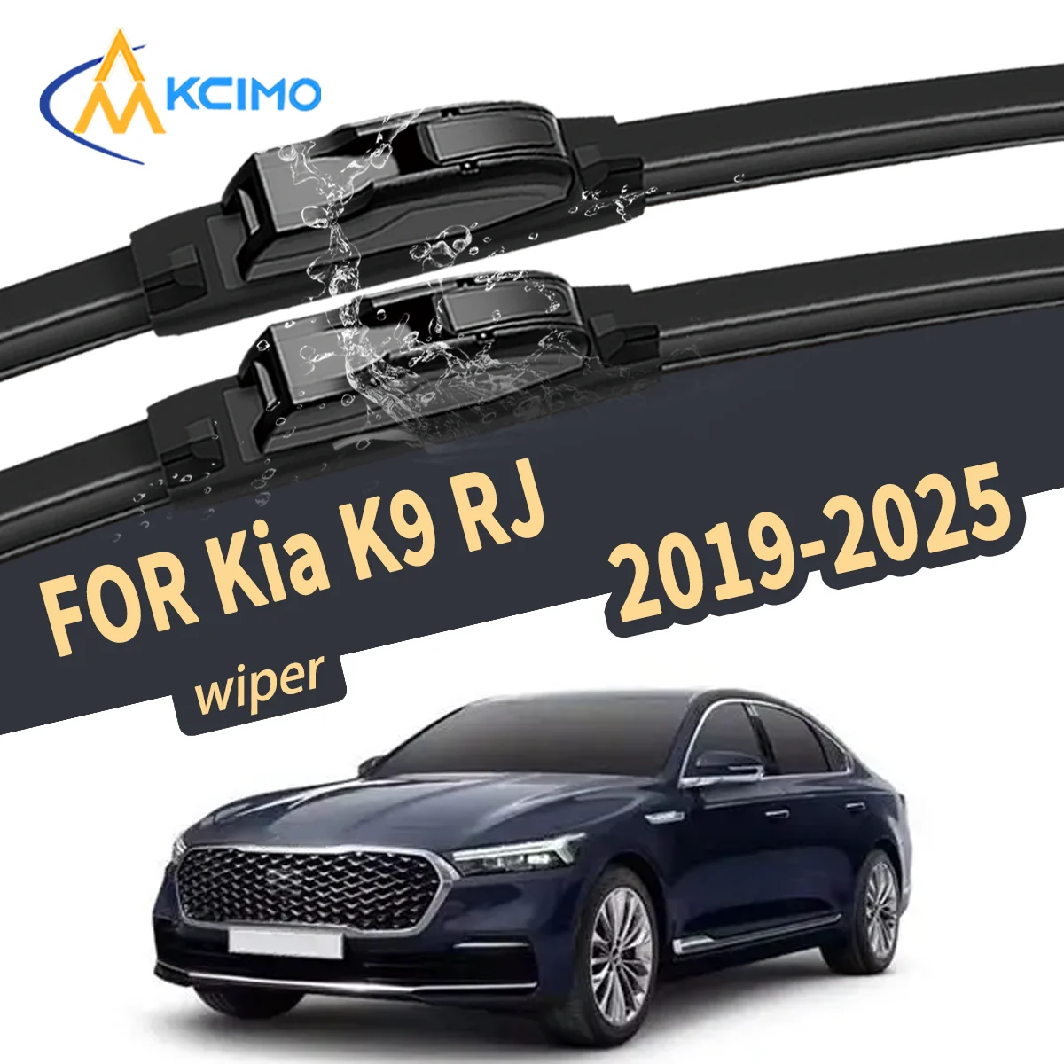 New Silent Wiper Blades for Kia K9 RJ 2019-2025 High Quality Natural Rubber Replacement
New Silent Wiper Blades for Kia K9 RJ 2019-2025 High Quality Natural Rubber Replacement