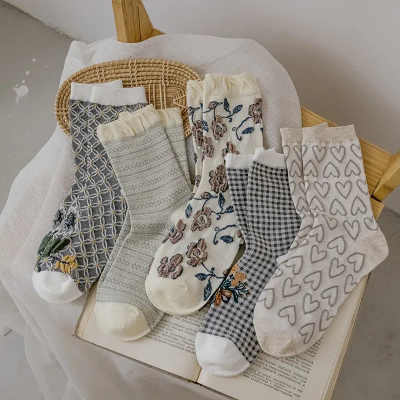 New Sweet Girls Lacework Ruffle Socks Flower Harajuku Retro Streetwear Woman Socks Korean Fashion Vintage Long Socks Christmas
New Sweet Girls Lacework Ruffle Socks Flower Harajuku Retro Streetwear Woman Socks Korean Fashion Vintage Long Socks Christmas