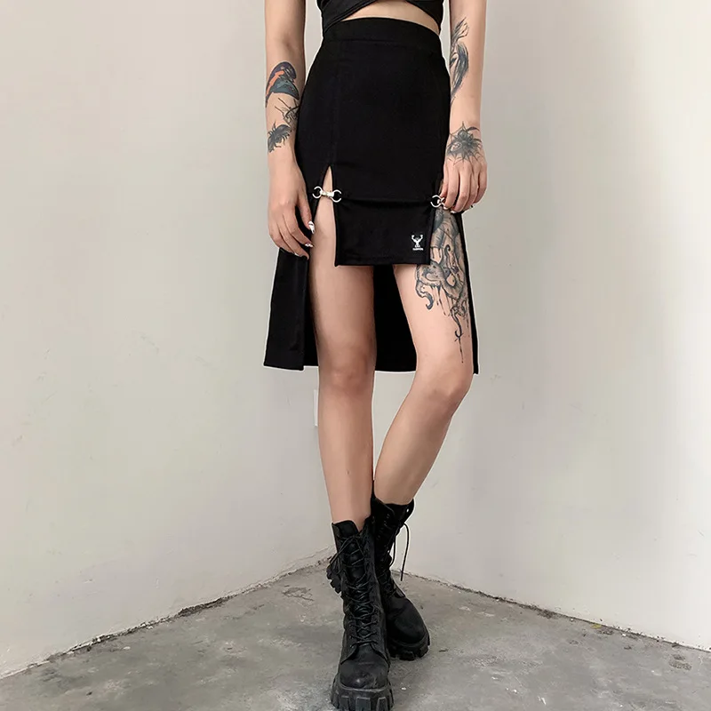 Mall Goth Punk Style Skirt High Waist Split Skirts Women Hip Hop Faldas Black Dark Academia Ruched Midi Skirts Club Streetwear
Mall Goth Punk Style Skirt High Waist Split Skirts Women Hip Hop Faldas Black Dark Academia Ruched Midi Skirts Club Streetwear