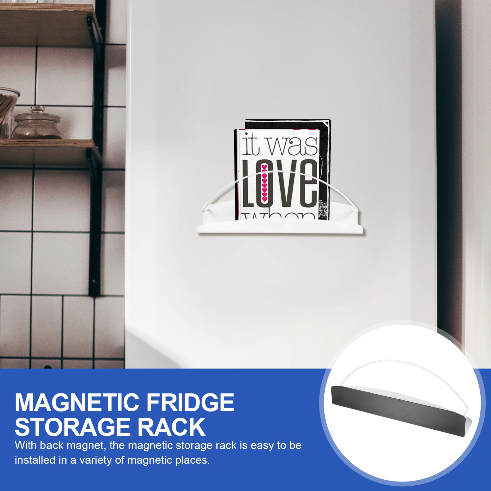 Magnetic Rack Refrigerator Mount Spice Holder Premium Metal Kitchen Organizer No Drilling Required Easy Install
Magnetic Rack Refrigerator Mount Spice Holder Premium Metal Kitchen Organizer No Drilling Required Easy Install