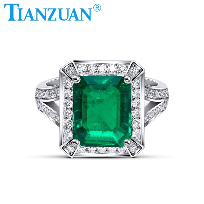 New 9x11mm Emerald Green Rings Rectangle Shape 925 Sterling Silver for Party Wedding Gifts Fine Jewelry
New 9x11mm Emerald Green Rings Rectangle Shape 925 Sterling Silver for Party Wedding Gifts Fine Jewelry