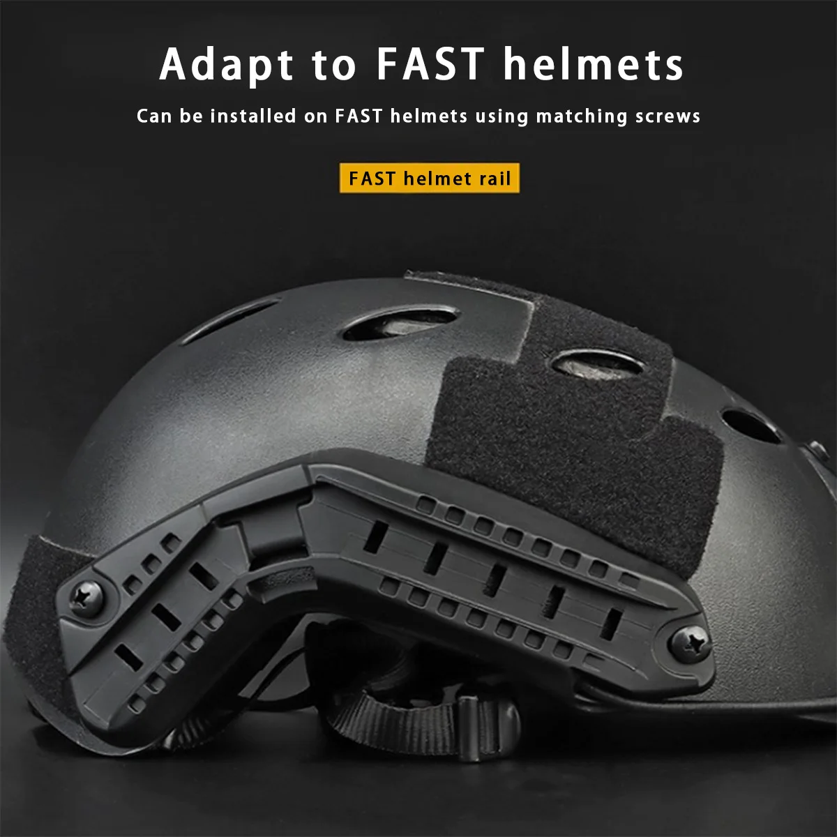 Tactical FAST Helmet Side Guide Rail ARC Airsoft Helmet Mount Guide Rail Hunting Paintball Military Helmet Accessories
Tactical FAST Helmet Side Guide Rail ARC Airsoft Helmet Mount Guide Rail Hunting Paintball Military Helmet Accessories