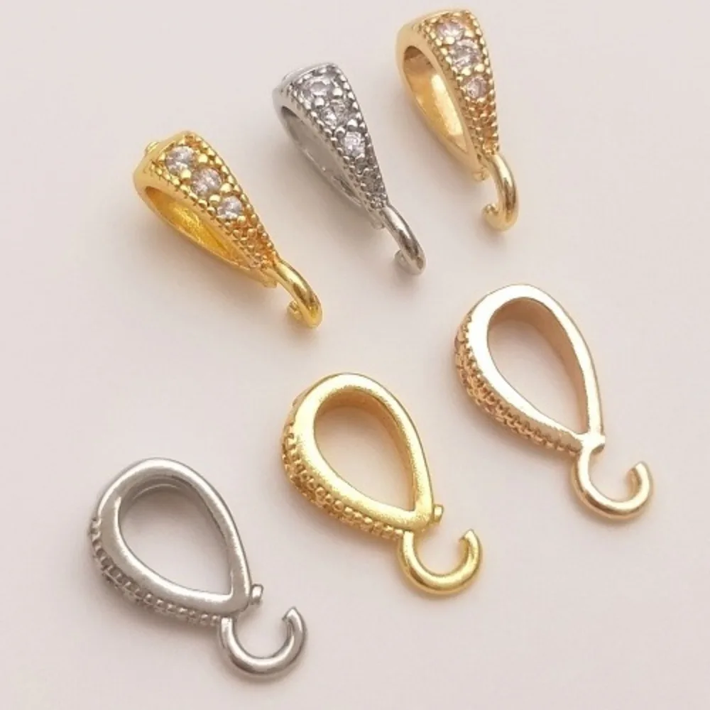 1Pcs Copper Clasps & Hooks 14K Gold Color Plated 18K Real Gold Zircon Melon Seed Buckle DIY Necklace Pendant Buckle Accessories
1Pcs Copper Clasps & Hooks 14K Gold Color Plated 18K Real Gold Zircon Melon Seed Buckle DIY Necklace Pendant Buckle Accessories
