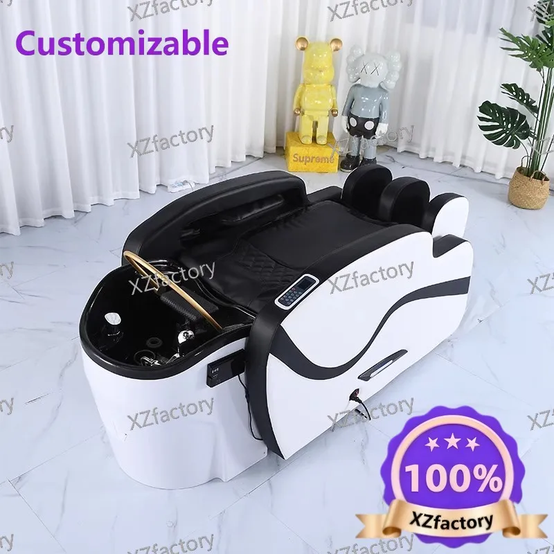 Intelligent Electric Massage Shampoo Bed, Special Fully Automatic Circulating Water Fumigation Head Therapy Bed for Barbershops
Intelligent Electric Massage Shampoo Bed, Special Fully Automatic Circulating Water Fumigation Head Therapy Bed for Barbershops