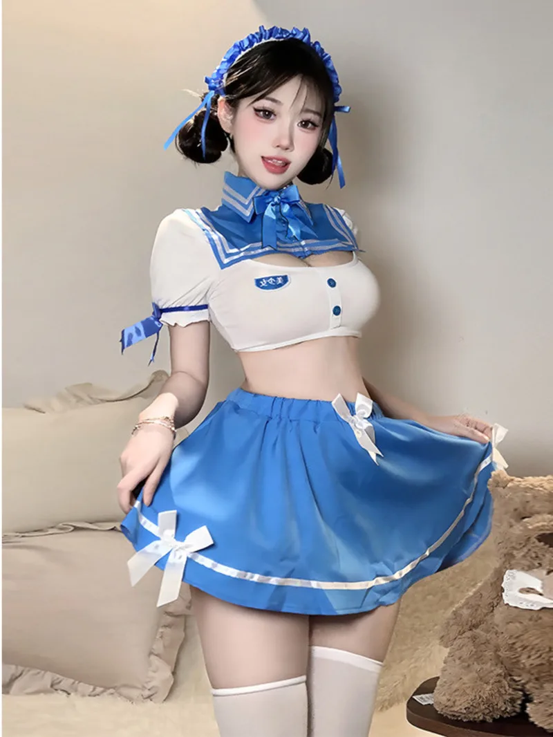 Pure Sweet JK Sexy Pure Desire Free Комплекты юбок в студенческом стиле с бантом и воротником с короткими рукавами и глубоким V-образным вырезом Очаровательные милые комплекты юбок CNQI 
Pure Sweet JK Sexy Pure Desire Free Комплекты юбок в студенческом стиле с бантом и воротником с короткими рукавами и глубоким V-образным вырезом Очаровательные милые комплекты юбок CNQI