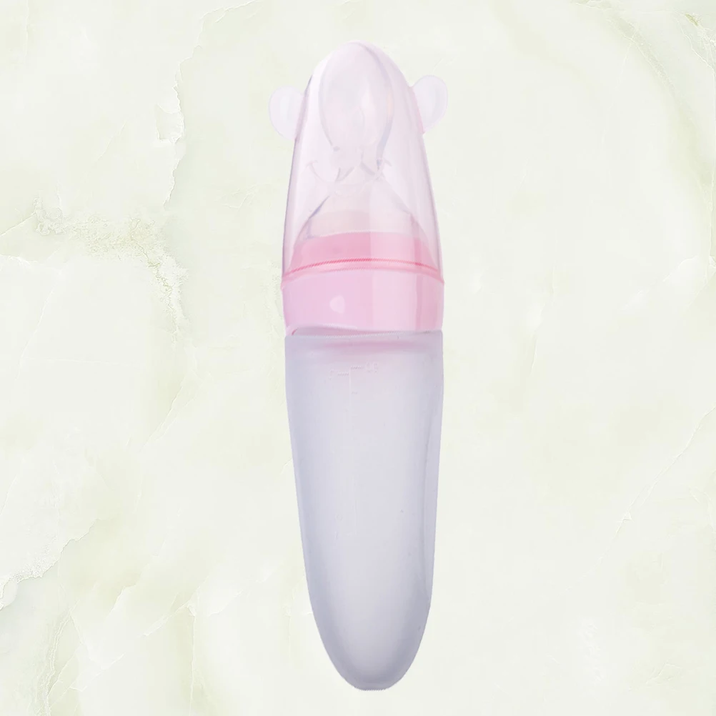Feeding Bottles Baby Feeder Rice Paste Bottles Silicone Feeder Food Supplement Feeder Squeezing Bottle
Feeding Bottles Baby Feeder Rice Paste Bottles Silicone Feeder Food Supplement Feeder Squeezing Bottle