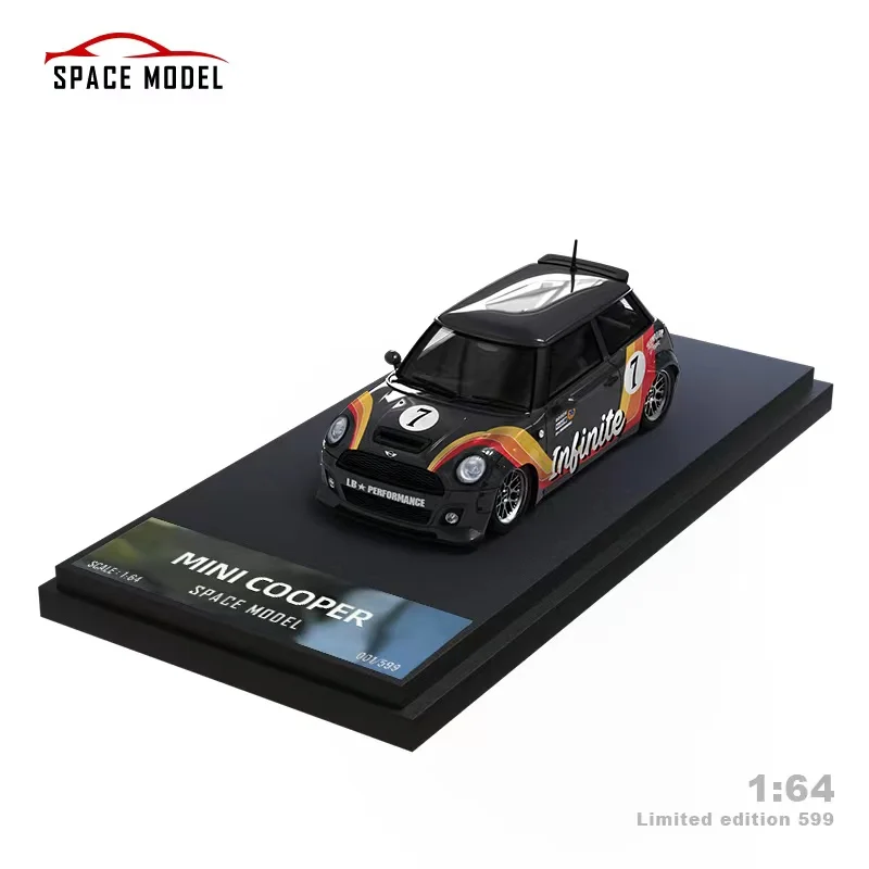 SPACE MODEL 1:64 LBWK MINI F56 Cooper Black Ordinary Die-Cast Car Model Miniature Gifts
SPACE MODEL 1:64 LBWK MINI F56 Cooper Black Ordinary Die-Cast Car Model Miniature Gifts