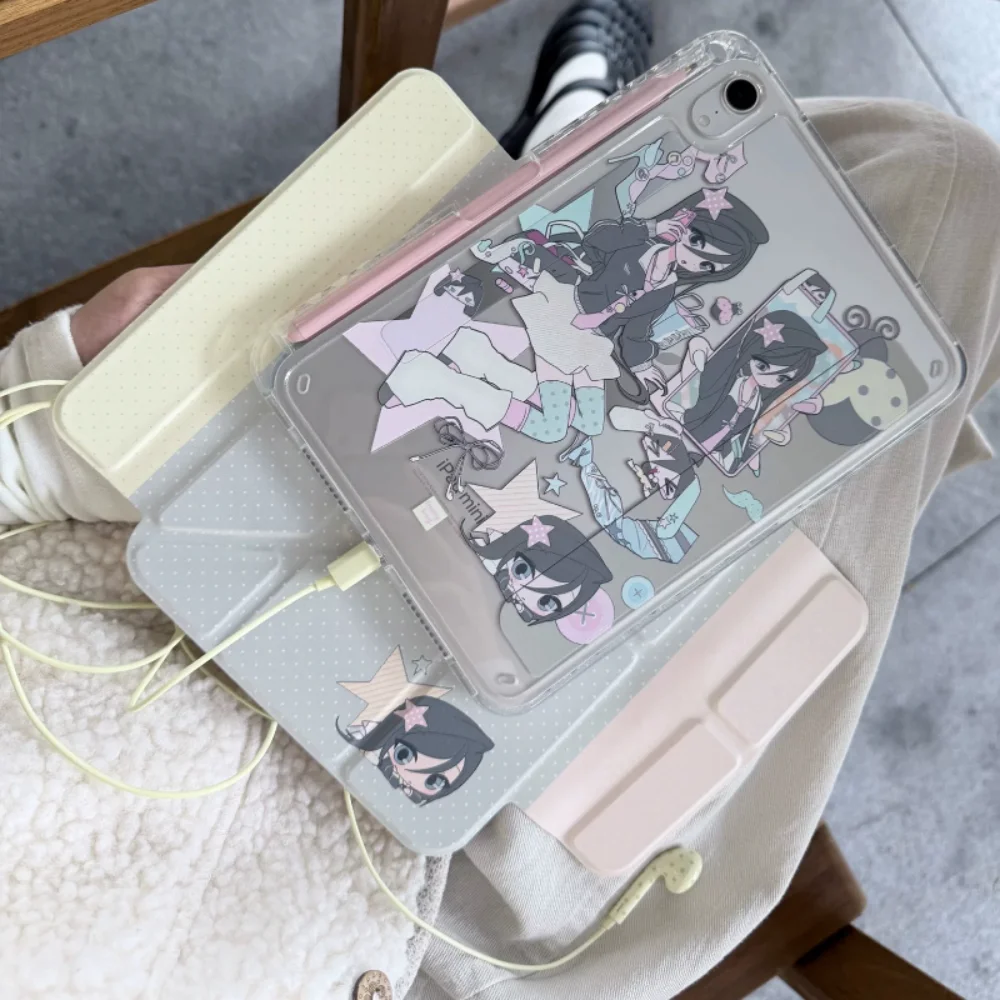 Korean Ins College Style Manga Girl Y2K Cover For iPad Pro 13 11th M5 M4 12.9 A16 10 8 7 9th 10th Air 11 M2 M3 Mini Tablet Case
Korean Ins College Style Manga Girl Y2K Cover For iPad Pro 13 11th M5 M4 12.9 A16 10 8 7 9th 10th Air 11 M2 M3 Mini Tablet Case