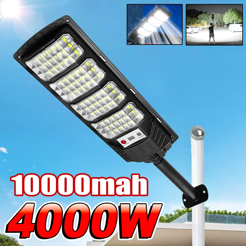1000000LM Ultra Powerful Solar Light 4000W High Power Floodlight With Inductive Courtyards Wall Lamp Waterproof Outdoor Lights
1000000LM Ultra Powerful Solar Light 4000W High Power Floodlight With Inductive Courtyards Wall Lamp Waterproof Outdoor Lights