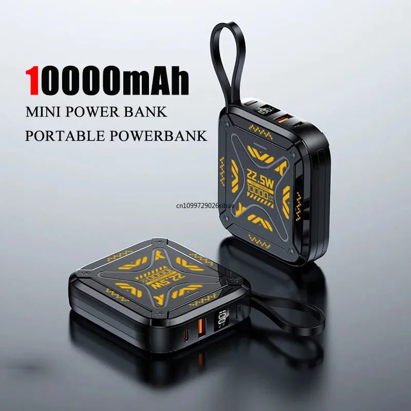 10000mah Power Bank Portable Charger 22.5W Fast Charging Mini Powerbank External Spare Battery for iPhone Xiaomi Samsung Huawei
10000mah Power Bank Portable Charger 22.5W Fast Charging Mini Powerbank External Spare Battery for iPhone Xiaomi Samsung Huawei