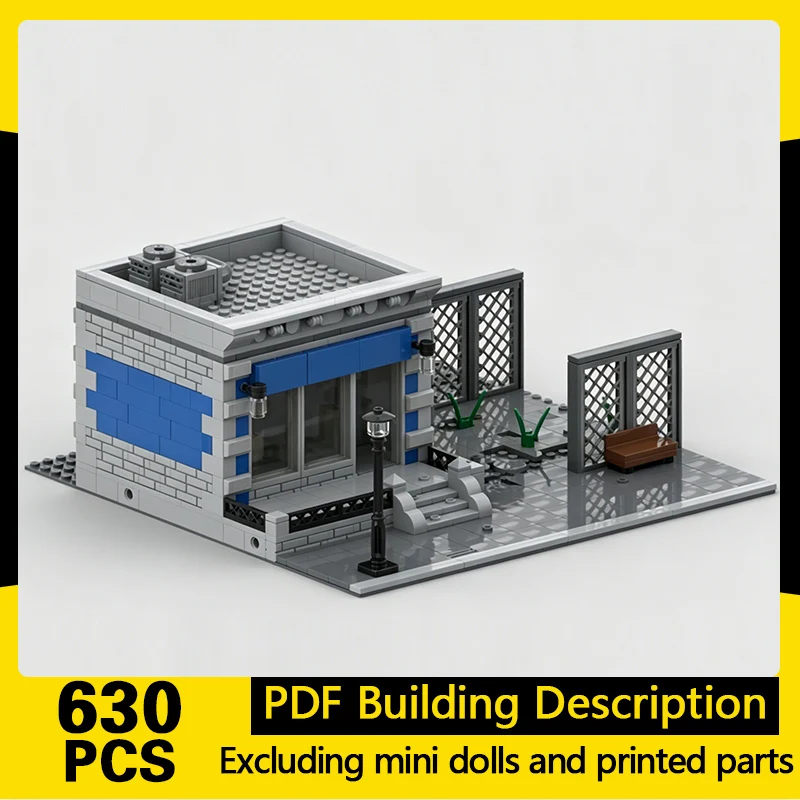 City Street View Model MOC Building Bricks City Center Bank Modular Technology Gifts Holiday Assemble Children Toys Suit
City Street View Model MOC Building Bricks City Center Bank Modular Technology Gifts Holiday Assemble Children Toys Suit