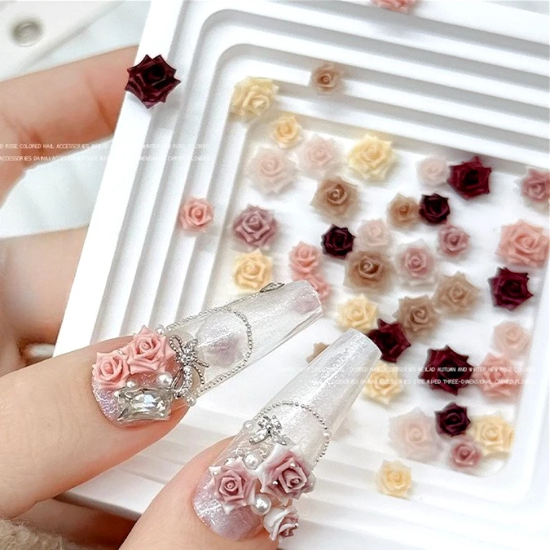 Romantic Colorful Various Rose Camellia Flower Garden Resin Nail Art Decoration Size Mixed Carved Manicure Accessories Wholesale
Romantic Colorful Various Rose Camellia Flower Garden Resin Nail Art Decoration Size Mixed Carved Manicure Accessories Wholesale