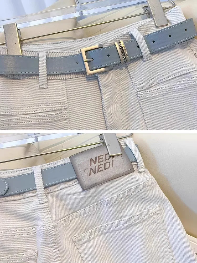 High Waist Wide Leg ey White Denim Pants Women's Spring Summer New Sle Moonlight ey Straight Cut Trousers Long Pants
High Waist Wide Leg ey White Denim Pants Women's Spring Summer New Sle Moonlight ey Straight Cut Trousers Long Pants
