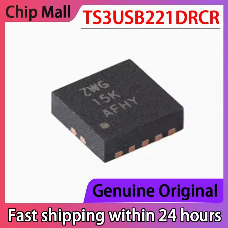 5PCS New TS3USB221DRCR VSON10 ZWG Multiplexer Chip in Stock
5PCS New TS3USB221DRCR VSON10 ZWG Multiplexer Chip in Stock
