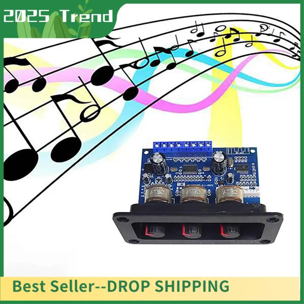 Top Deals 2.1 Channel Bluetooth 5.0 Amplifier Board With DC Female 2X25W+50W Subwoofer Class D Audio Amplifier Board DC12-20V
Top Deals 2.1 Channel Bluetooth 5.0 Amplifier Board With DC Female 2X25W+50W Subwoofer Class D Audio Amplifier Board DC12-20V